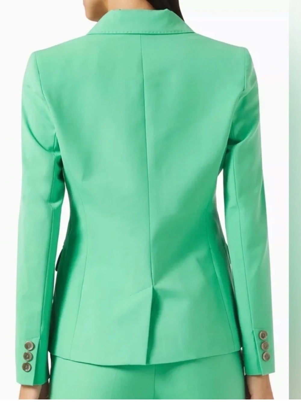MARELLA Emerald Green Double-Breasted Blazer - Picture 2 of 8